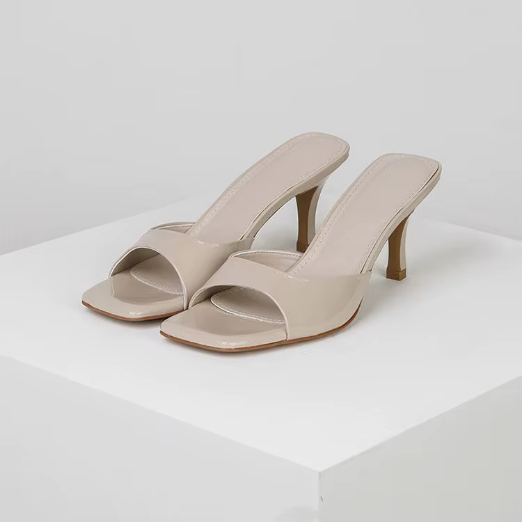 Casual Square Toe Comfortable High Heel