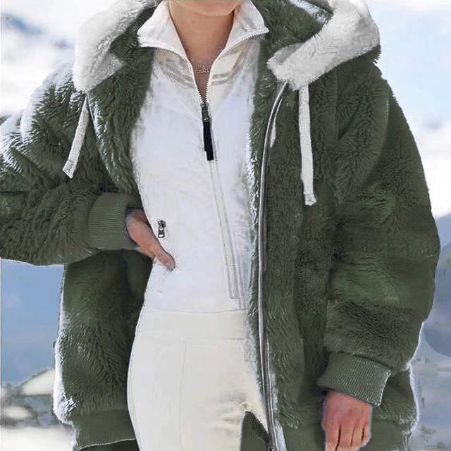 Hoodie Hooded Sweatshirt Jacket - Image 9