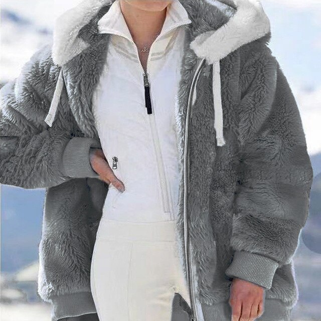 Hoodie Hooded Sweatshirt Jacket - Image 8