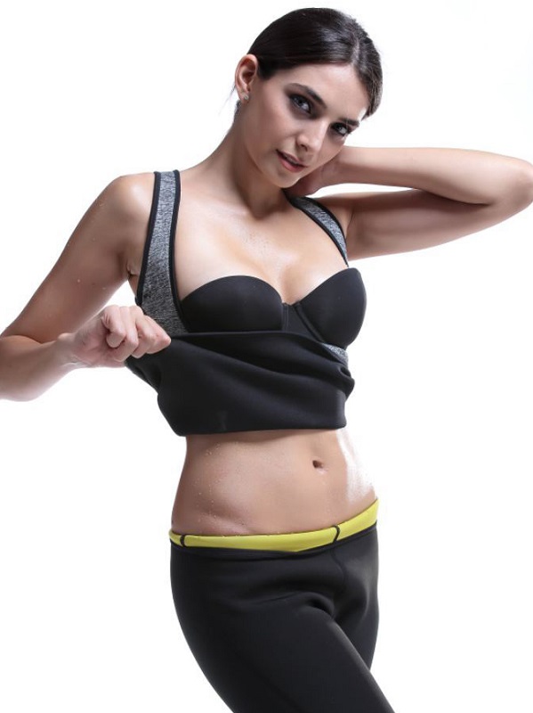 Neoprene Fitness Corset Tank Top - Image 5